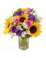 Sunflower Hand tied